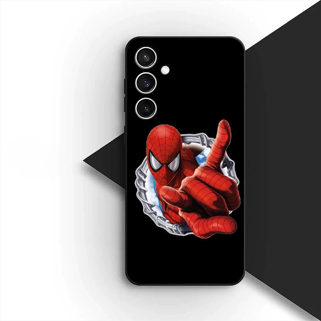Phone Cover for Motorola Moto G22 G23 G32 G53 G60 G72 G64 G20 G8 G9 Plus Power E13 E20 E32 Case Spiderman Marve Spider Man