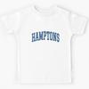 Hamptons College Style Blue Kids T-Shirt