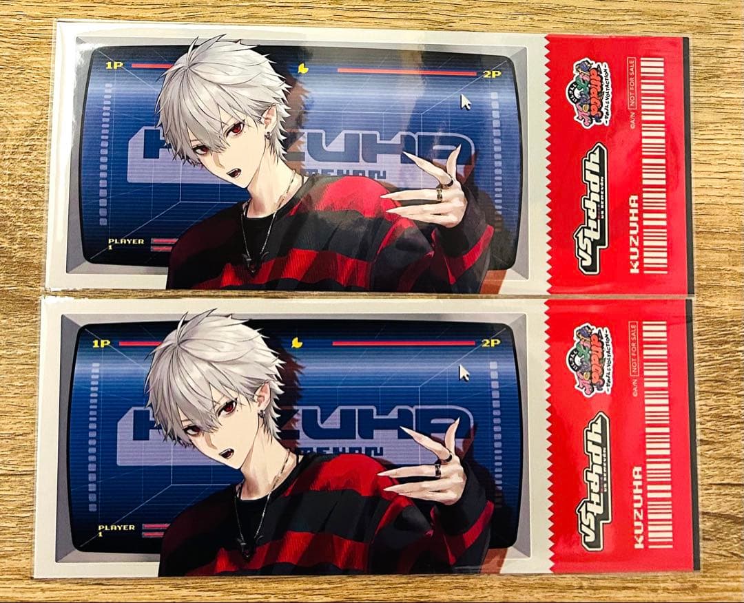 [USED] Nijisanji Pop-up Store vs. Semeyon Kuzuha Bonus: Ticket-style card