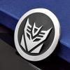 6.5CM 3D Metal For Autobots Styling Logo Car Stickers Emblem Rear Trunk Emblem Badge Modification Decals
