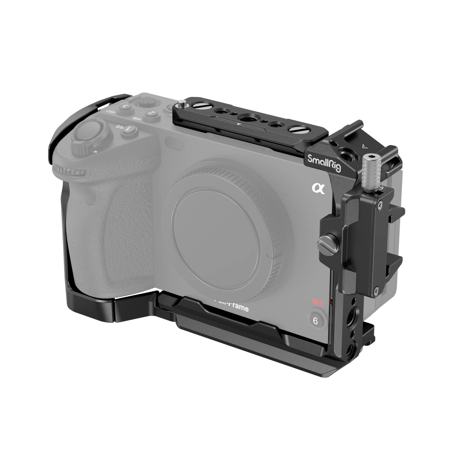 

Клітка SmallRig для Sony FX3 / FX30 з рейкою НАТО, гвинтом 1/4 -20, затискачем для кабелю HDMI, швидким перемиканням режимів зйомки, розширюваною та стабільною кліткою для камери 4183