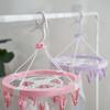 Hanger Circular Handy With Multiple Clips For Drying Socks Underwear And Delicates