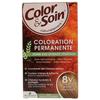 Coloration Permanente - Les 3 Chênes - Blond Vénitien 8V - Sans Ammoniaque - Crème - Tous Types De Cheveux