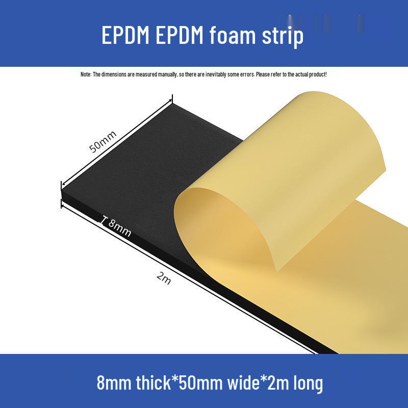 Self-adhesive EPDM Foam Sealing Strip for Cabinets and Electrical Boxes