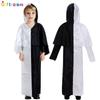 Black And Captivating White Demon Outfit For Boys Perfect For Parties Halloween