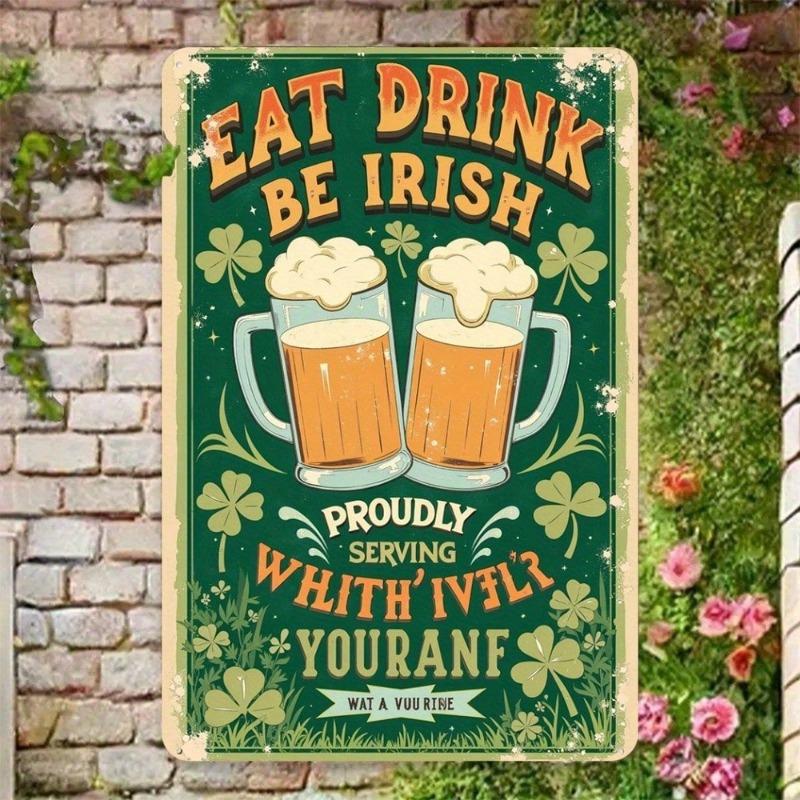 Decorative Metal Wall Sign 20x30cm