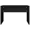 Makeup Table Set Black 74.5 x 40 x 141 cm
