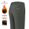 MONTAGUT Men's Warm Straight-Leg Outdoor Casual Pants