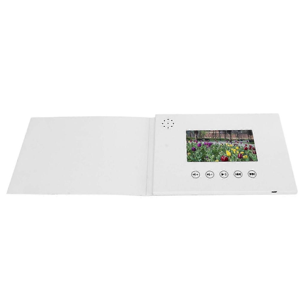 Video Greeting Card Video Brochure Electronic Greeting Card with LCD Screen for Birthday Gift Father's Day Mother's Day Christmas Anniversary 4.3 Inch