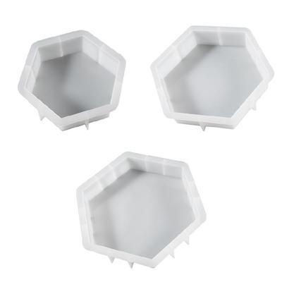 Hexagonal Resin Mold for Resin Casting Home Decoration Flower Desktop Decoration