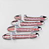 For Hyundai Santa Fe 2007-2012 ABS Chrome Door Handle Bowl Cover Trim Car Exterior Decoration Styling Accessory