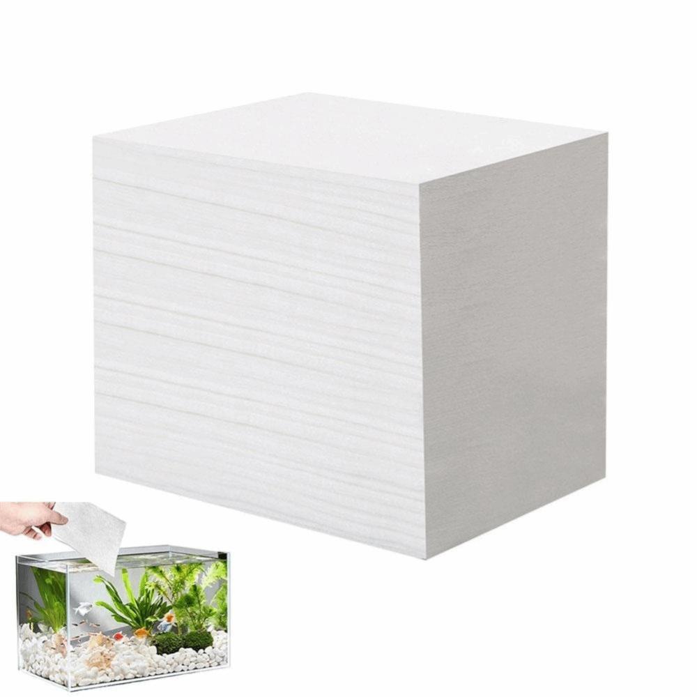 100Pcs Efficient Aquarium Water Purifier Sheets Impurity Removal De-yellowing Fish Tank Deodorant Paper Deodorization