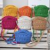 Fashion Handmade Hollow Out Woven Crossbody Bag for Women Lightweight Design Women's Handbag Summer Straw Beach Shoulder Bag