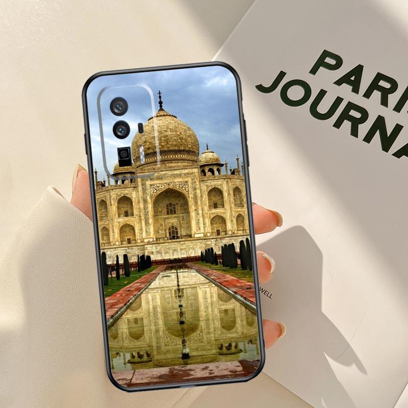 Taj Mahal India Mausoleum Case For Xiaomi 15 14 Ultra 13T 14T 15T Pro 17 Pro Max POCO X7 Pro X3 X5 X6 F5 F6 F7 F8 Coque