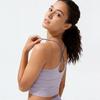 2026 Breathable Summer Yoga Vest with Fixed Cup Pad - Pilates & Fitness One-Piece Top