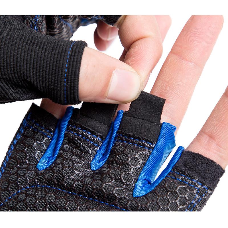 Fitness gloves men's and women's cycling wear-resistant and non-slip long wrist guards