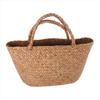 Casual Straw Bag Natural Wicker Tote Bags Women Braided Handbag