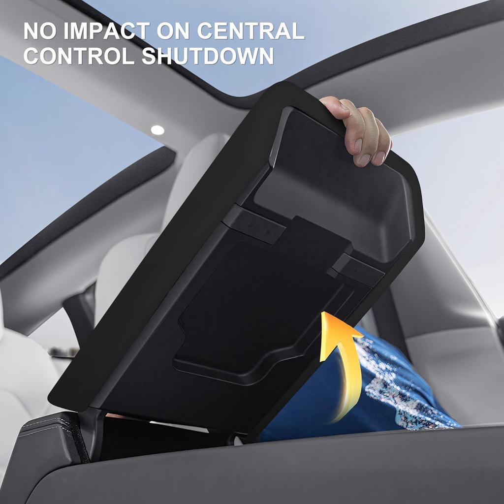 For Tesla Model Y 2025 2026 TPE Center Console Armrest Cover Juniper/Model 3 Highland Non-Slip Arm Rest Protector Accessories