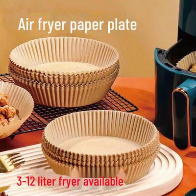 Rectangular High-Temperature Resistant Oil-Absorbing Air Fryer Paper Plates for Baking