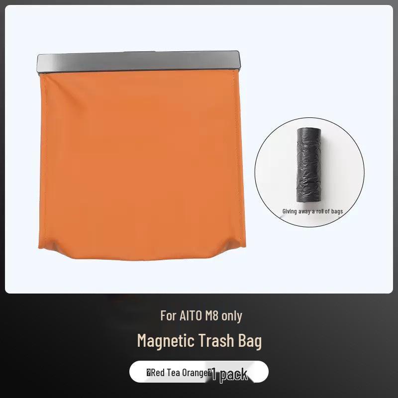 Car Trash Storage Bag for AITO Wenjie M8/M9 – Interior Accessory