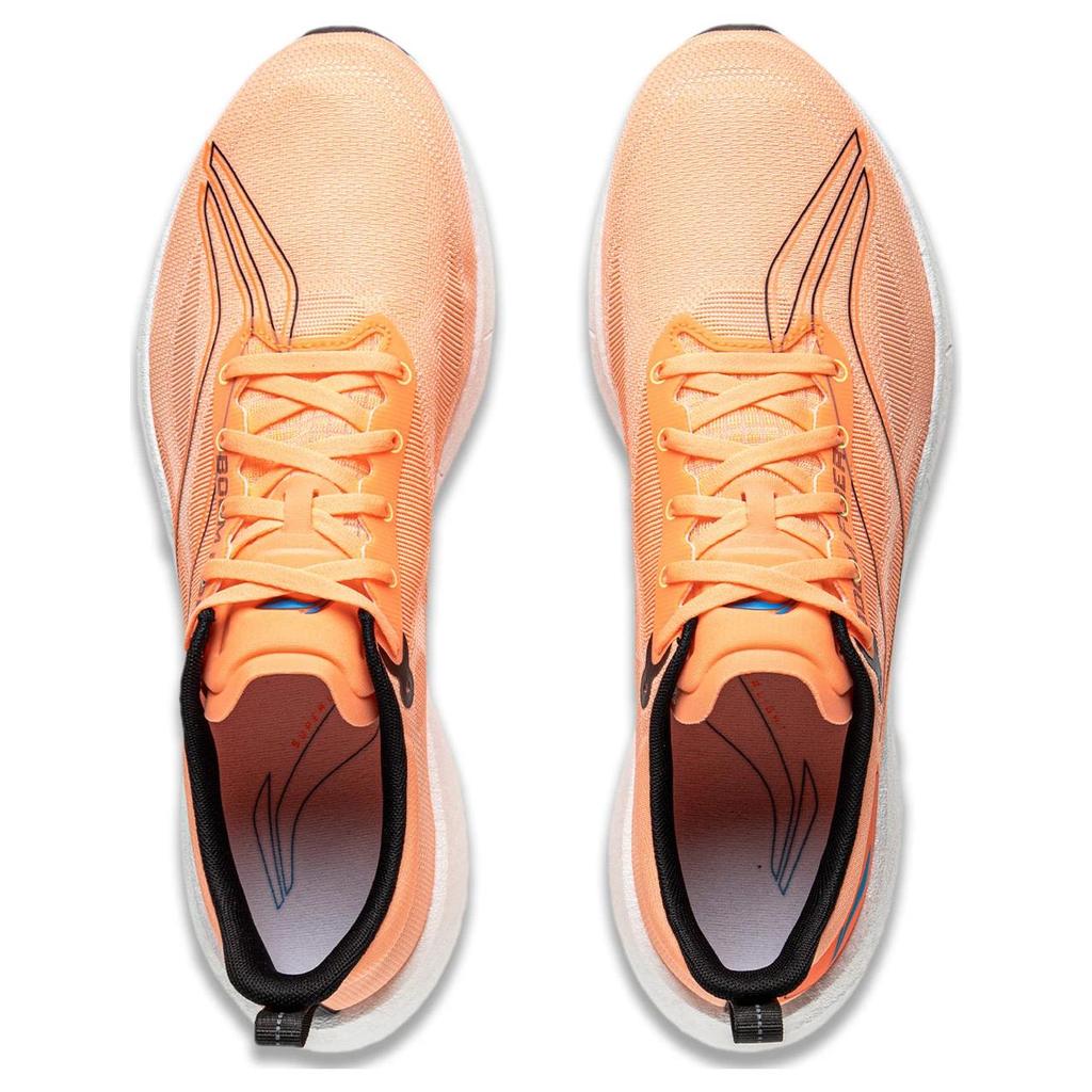 Li Ning Ultraleicht 21 Hohe Rückfederung Dämpfung Leichtgewicht Stoßabsorption Rutschfest Atmungsaktiv Niedrig geschnittene Laufschuhe Herren Sneaker ARBU001-36