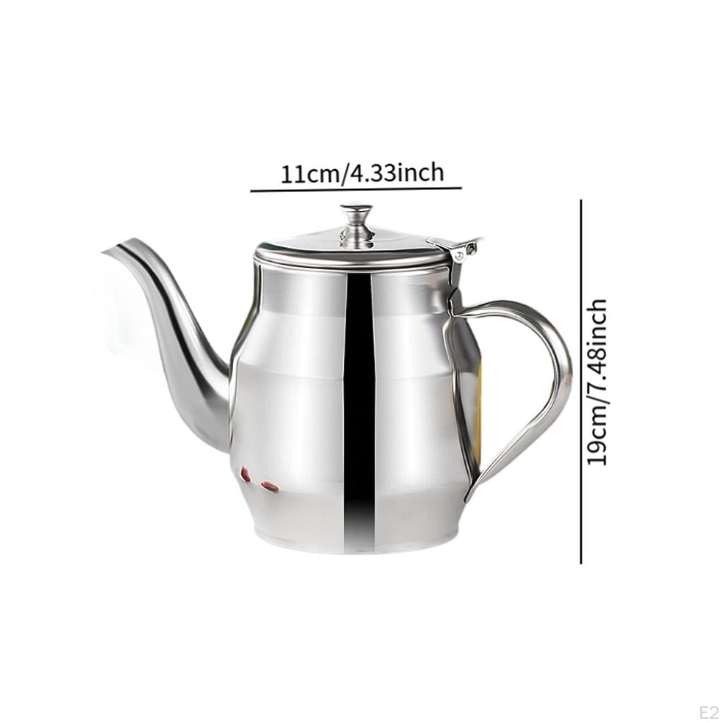 Pojemnik na olej ze stali nierdzewnej Narzędzie kuchenne Wielofunkcyjny pojemnik do przechowywania Butelka na sosy Dom Piknik