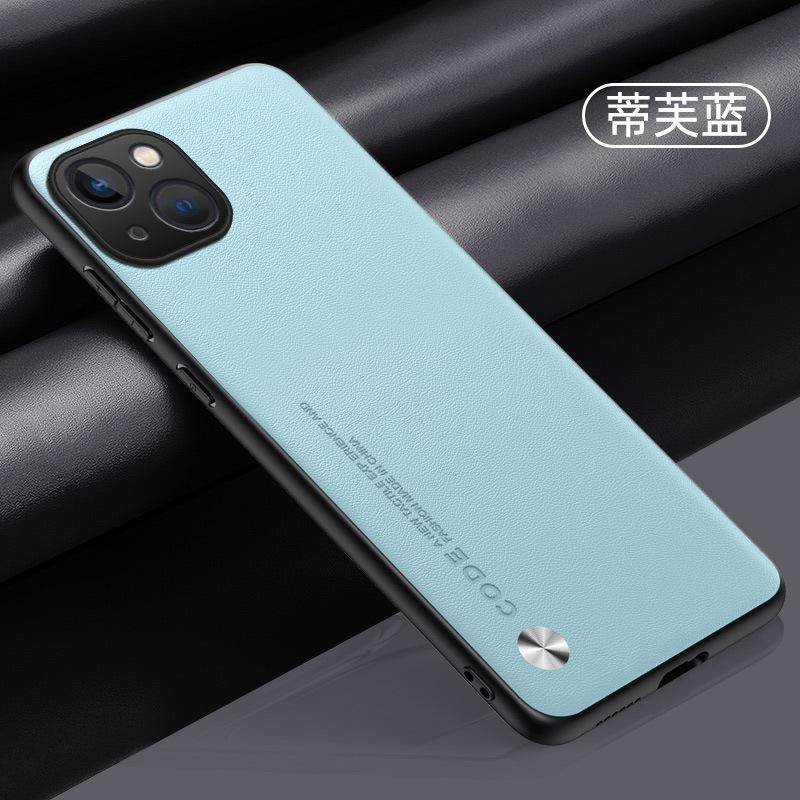 Applicable to vivoY600pro plain leather pattern Y50 mobile phone case Y52S Y73S business all-inclusive Y78 protective case Y77E