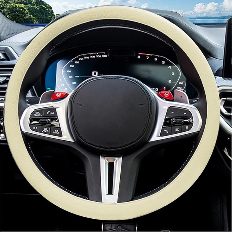 JDDRY Steering Wheel Cover, Universal Fit Protector - Silicone Car Steering Wheel Cover(Royal Blue,1PC)