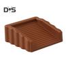 4Pcs Rubber Door Stopper Wedge Wall Protector Heavy Duty Anti-slip Windproof No Drilling Anti-collision Carpet Tile Concrete Wooden Floor Doorstop