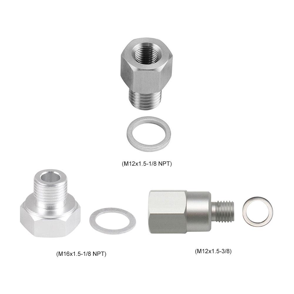 Male To NPT Female Car Oil Pressure Sensor Adapter Connector Oil Pressure Adapter Fitting Car Accessories for LS Engine Swap
