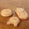 Wool Ball Thread Spool Rotating Yarn Stand Knitting Tool Wooden Yarn Holder  Crochet