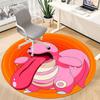 1PC Slime, Pokémon Office Round Rug, Non-slip, Soft and Durable Office Rug for Interior Decoration, Perfect for Office, Beautiful Decoration