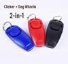 2-in-1 Dog Training Clicker & Whistle
