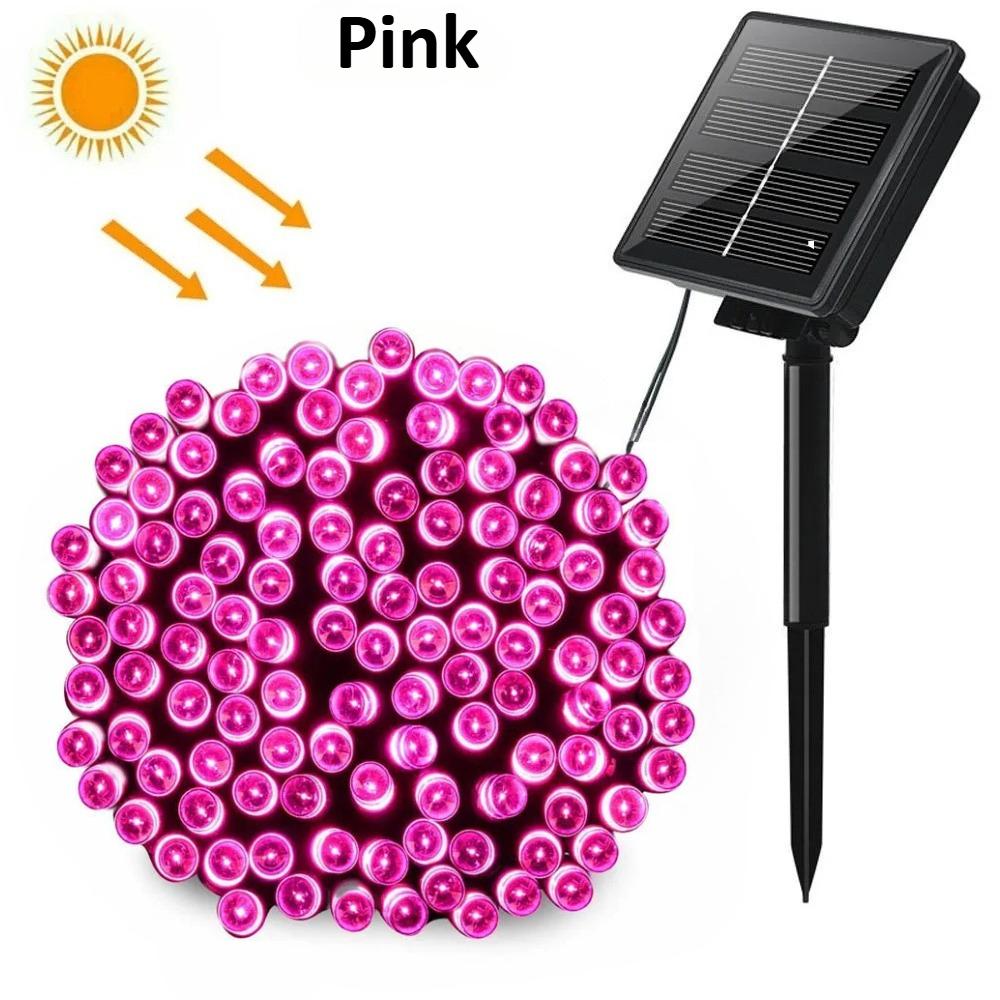 LED Solar String Light 7m 50 Lights 8 patterns Waterproof Fairy Garland String Lights Christmas Party Halloween Decorations