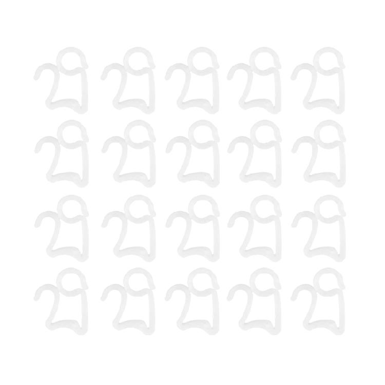 Decoration Hooks For Indoor Outdoor Use Plastic S Hooks Easy To Installation For Holiday Party Wedding Decoration