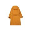 Nike Casual Logo Solid Long Hooded Cotton Coat Women Coats Light-Curry-Yellow DD4659-738
