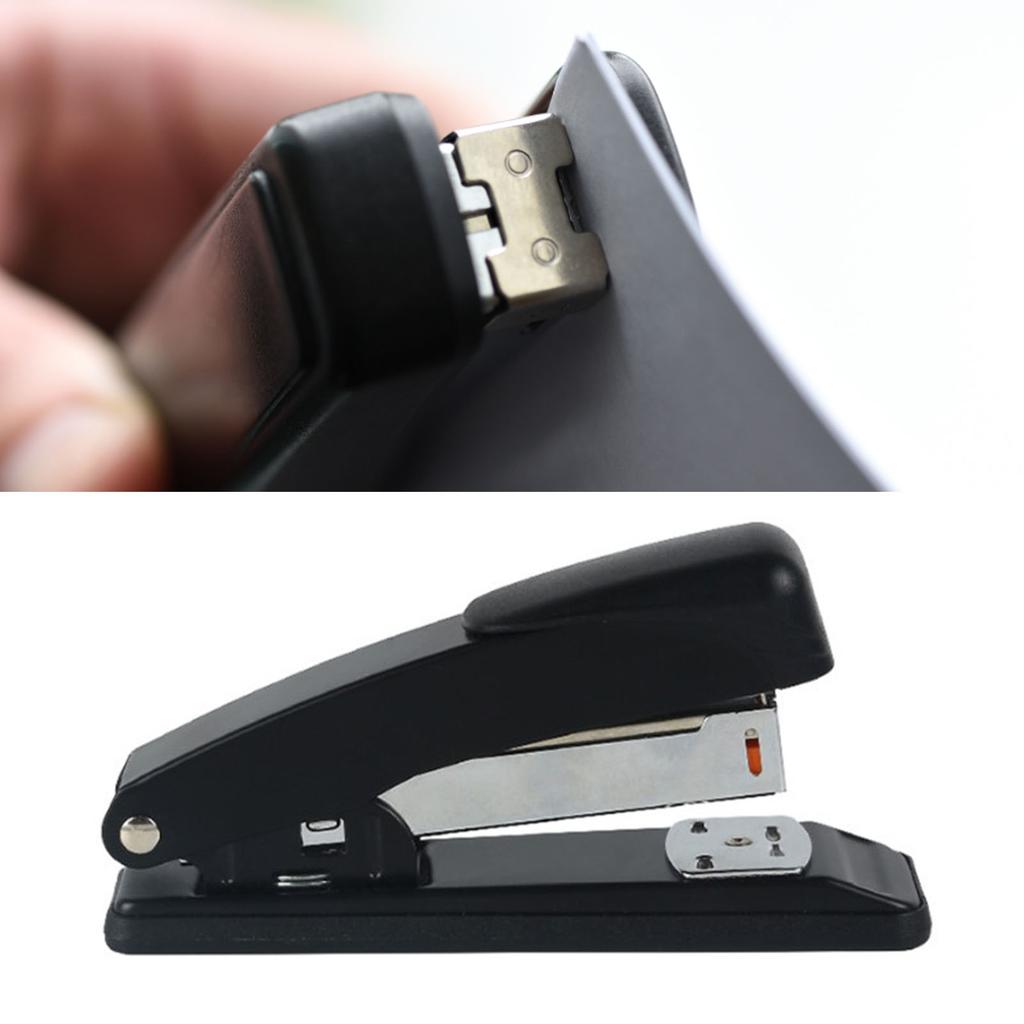 Small Desktop Stapler Handheld Stapler Document Bookbinding Tool for Household Office Use