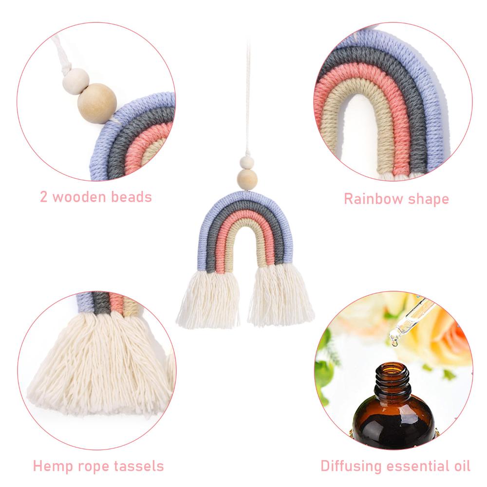 Rainbow Ornaments Window Car Hanging Accessories Car Decor Rainbow Decorations Car Hanging Ornament