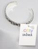 Silver 925 Bangle Bracelet for Men Lily Emblem Double [cmy Select] (11 Cross)