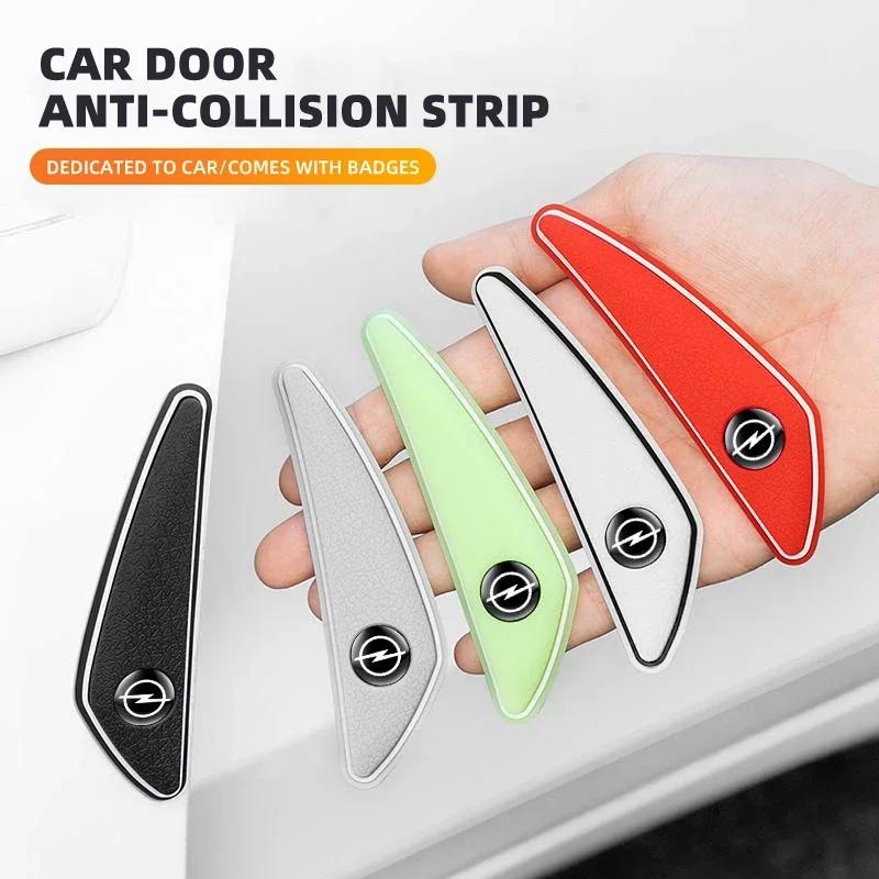 4pcs Car Door Edge Protector Stickers Anti Collision Strips for Opel OPC Astra Insignia Mokka Zafira Corsa Vectra C D Antara Car bsu033