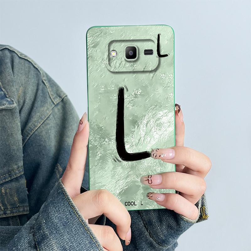 Funda For Samsung Galaxy J2 Prime G532 J2 ACE Grand Prime Plus G530 Soft Silicone Phone Case Protective Fashion Letter Cover