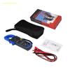 Multimetru digital cu clemă, tester de tensiune manual AC DC cu 6000 de contoare, ampermetru și condensator, test de putere, tester de tensiune auto, etc.