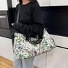 New Portable Mommy Bag, Messenger Travel Bag, Light and Large-capacity Going Out Storage, Duffel Bag, Printed Maternity Bag.