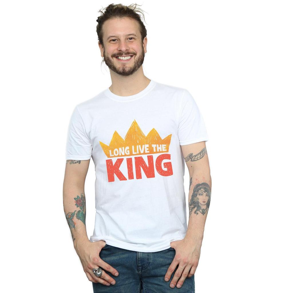 Disney Mens The Lion King Movie Long Live The King T-Shirt