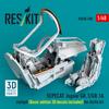 Reskit Jaguar Cockpit Basic Version Plastic Model Parts 1/48 GR.1/1A (for Airfix) RSKU48-0580
