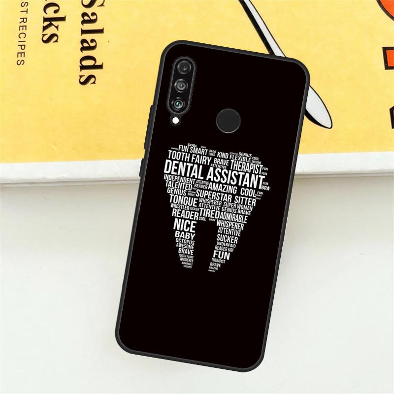 Dental Definitions Tooth For Huawei Nova 3i 7i 8i 11i Y60 Y70 Y90 Y61 Y91 Nova 11 9 10 SE P30 Pro P20 P40 Lite Case