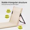 Foldable Camping Chair Outdoor Garden Park Single Lazy Chair Backrest Cushion Picnic Camping Folding Back Chair Beach Chairs