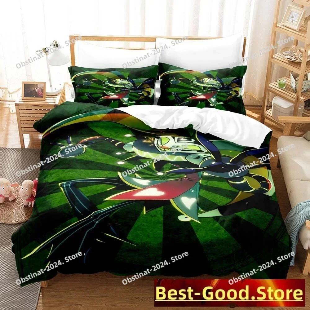 Fizzarolli Boss Bedding Set Printed Comforter Quilt Bed Cover Duvet Cover Pillow Case 3 Pieces Sets Kids Adult Size Anime Sheet