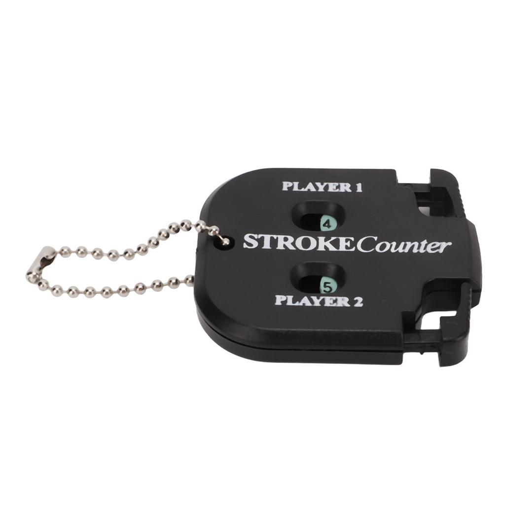 Mini Square Score Counter 2 Player Stroke Counter Portable Golf Score Indicator for Outdoor Sport