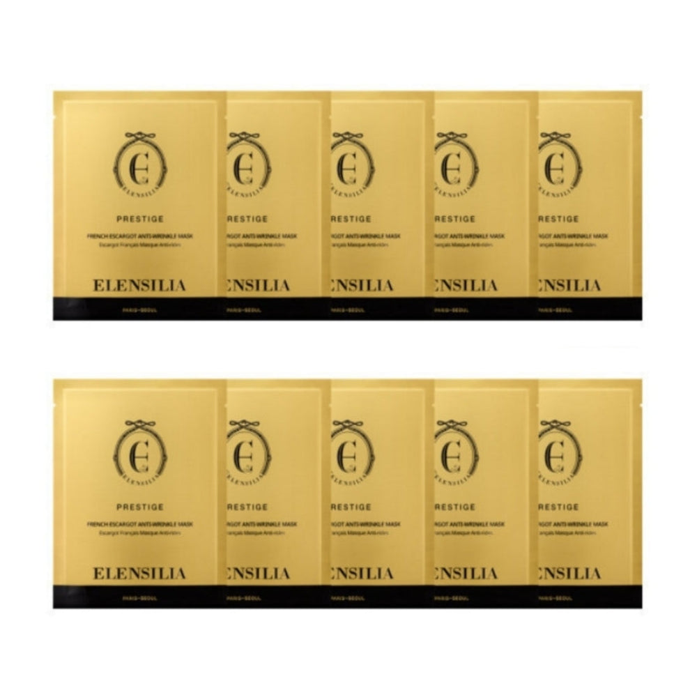 

Elensilia Prestige French Escargot Маска против морщин, упаковка 25 мл*10 шт/20 шт 10ea